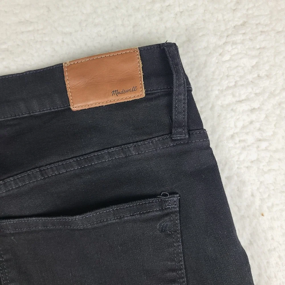 Madewell Jeans Womens 33 Roadtripper Skinny Black‎ Wash